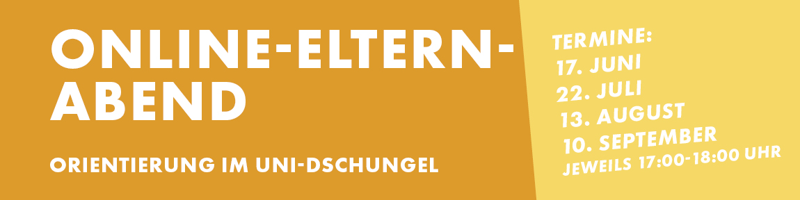 Online-Elternabend, Termine von Juni bis September